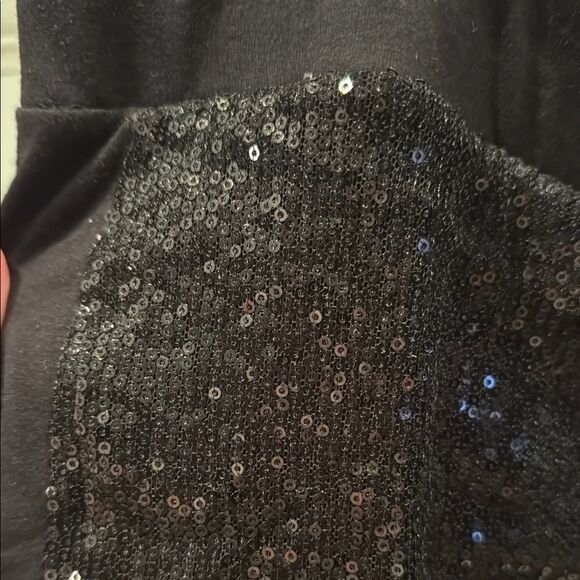 Torrid Black Sequin Legging Pants size 18 - Picture 3 of 4